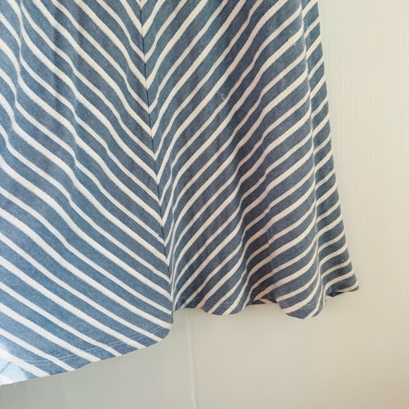 Prana Seacoast Blue and White Striped Mini Dress size small - Picture 6 of 10
